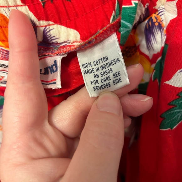 Vintage Deadstock Floral Pants - Picture 7 of 10